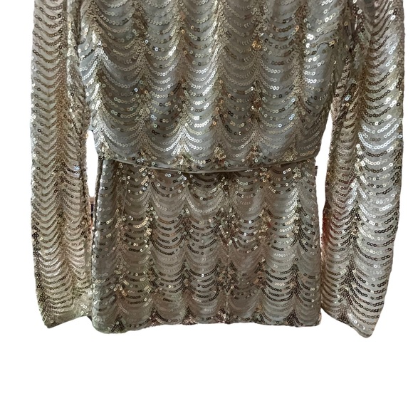 Crystal Doll size Large Juniors' Sequin-Pattern Top & Skirt NWOT - Picture 3 of 11